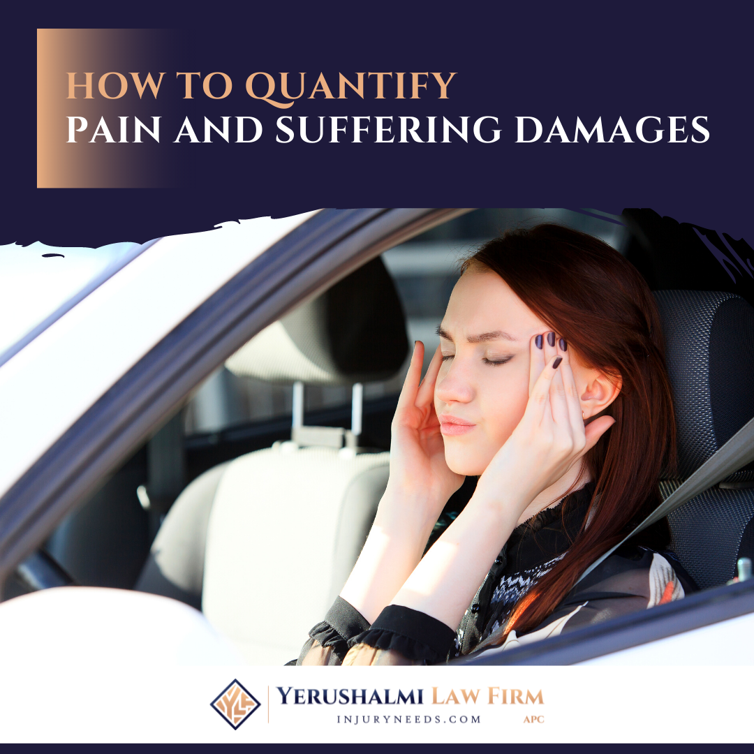 How to quantify pain and suffering damages
